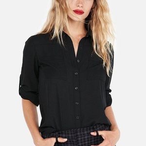Black Portofino Shirt